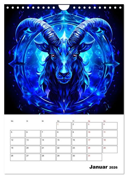 Produktbild: Die Konstellationen der Sterne (Wandkalender 2026 DIN A4 hoch), CALVENDO Monatskalender