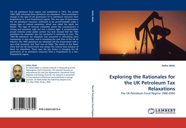 Produktbild: Exploring the Rationales for the UK Petroleum Tax Relaxations