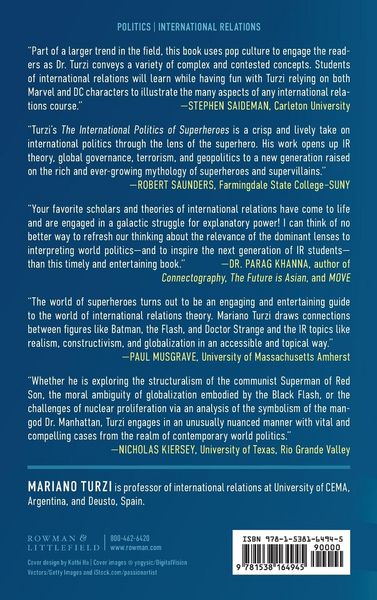 Produktbild: International Politics of Superheroes