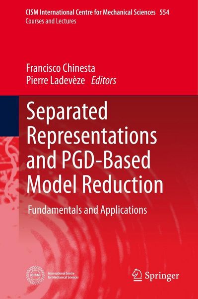 Produktbild: Separated Representations and PGD-Based Model Reduction