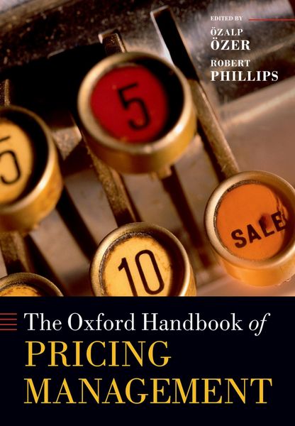 Produktbild: The Oxford Handbook of Pricing Management