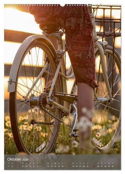 Produktbild: Fahrradfahren (hochwertiger Premium Wandkalender 2026 DIN A2 hoch), Kunstdruck in Hochglanz