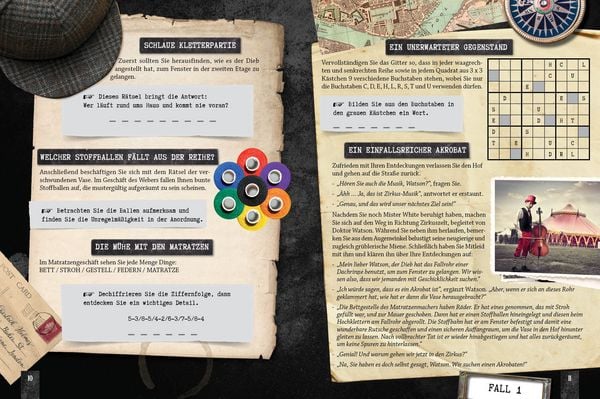 Produktbild: Detective Games &ndash; L&ouml;se die F&auml;lle!