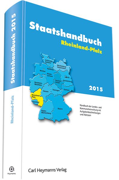 Produktbild: Staatshandbuch Rheinland-Pfalz 2015