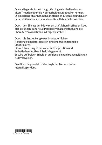 Produktbild: Die Himmelsscheibe von Nebra und ihre Schwester