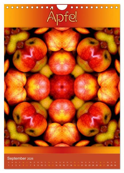 Produktbild: Kulinarische Mandalas (Wandkalender 2026 DIN A4 hoch), CALVENDO Monatskalender