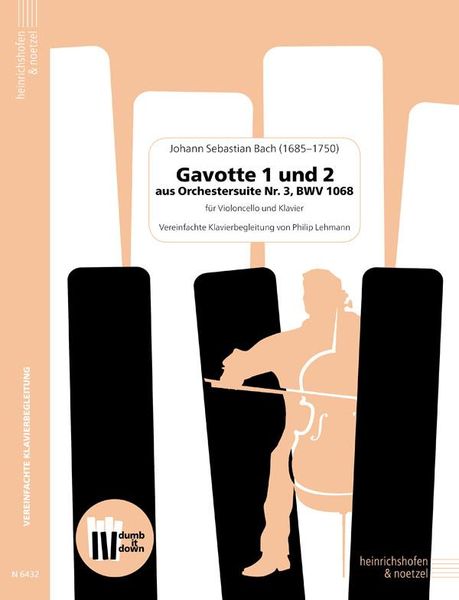 Produktbild: Bach, J: Gavotte 1 + 2 a. d. Orchestersuie Nr. 3 BWV 1068