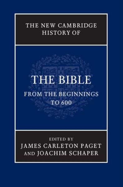Produktbild: New Cambridge History of the Bible: Volume 1, From the Beginnings to 600