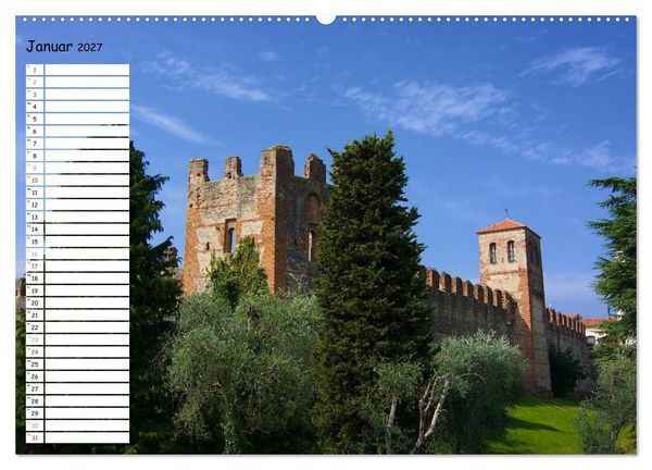 Produktbild: Lazise und Umgebung (hochwertiger Premium Wandkalender 2027 DIN A2 quer), Kunstdruck in Hochglanz