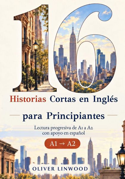 Produktbild: 16 historias cortas en ingl&eacute;s para principiantes