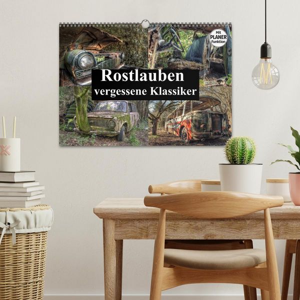 Produktbild: Rostlauben - vergessene Klassiker (Wandkalender 2026 DIN A3 quer), CALVENDO Monatskalender