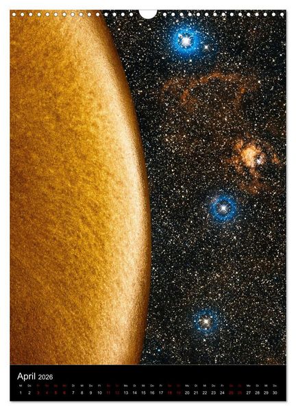Produktbild: Mikrokosmos &ndash; Makrokosmos (Wandkalender 2026 DIN A3 hoch), CALVENDO Monatskalender
