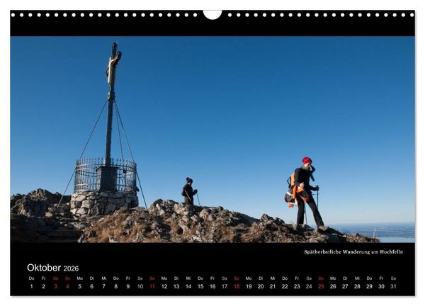 Produktbild: Unterwegs auf dem Maximiliansweg (Wandkalender 2026 DIN A3 quer), CALVENDO Monatskalender