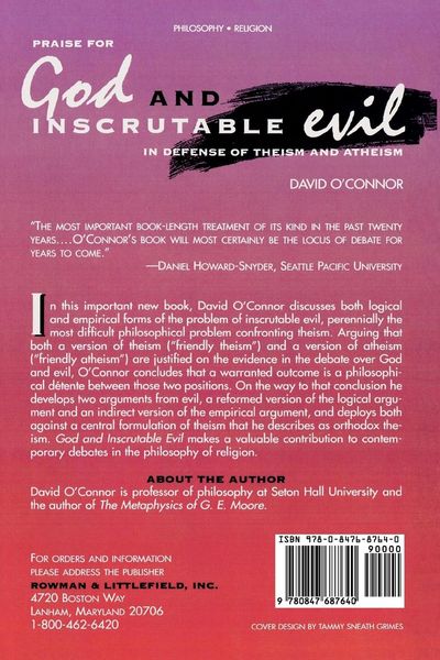 Produktbild: God and Inscrutable Evil