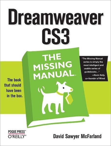 Produktbild: Dreamweaver CS3: The Missing Manual