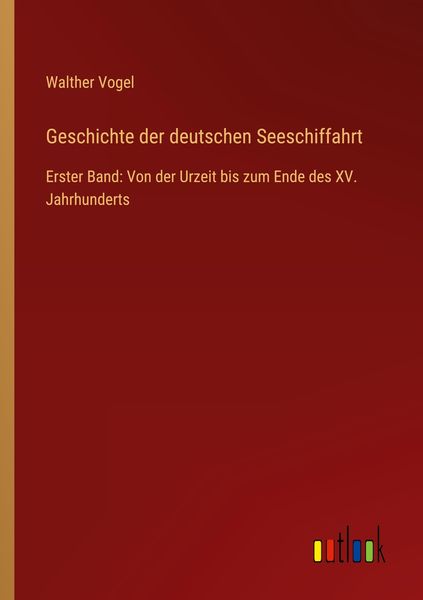 Produktbild: Geschichte der deutschen Seeschiffahrt