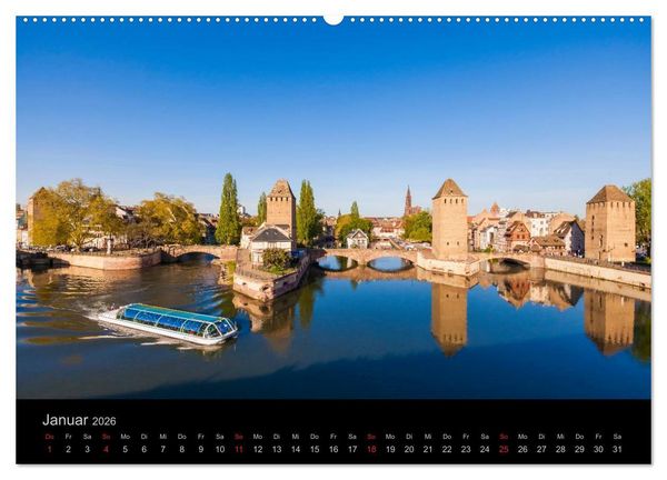Produktbild: E L S A S S Impressionen (Wandkalender 2026 DIN A2 quer), CALVENDO Monatskalender