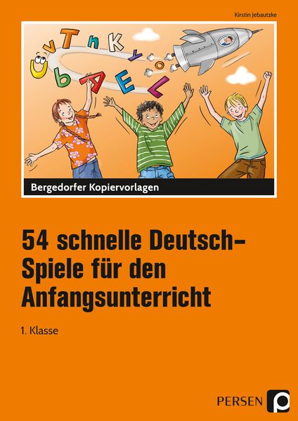Produktbild: 54 schnelle Deutsch-Spiele f. d. Anfangsunterricht