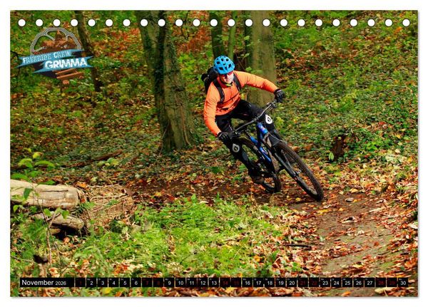 Produktbild: Freeride Life (Tischkalender 2026 DIN A5 quer), CALVENDO Monatskalender