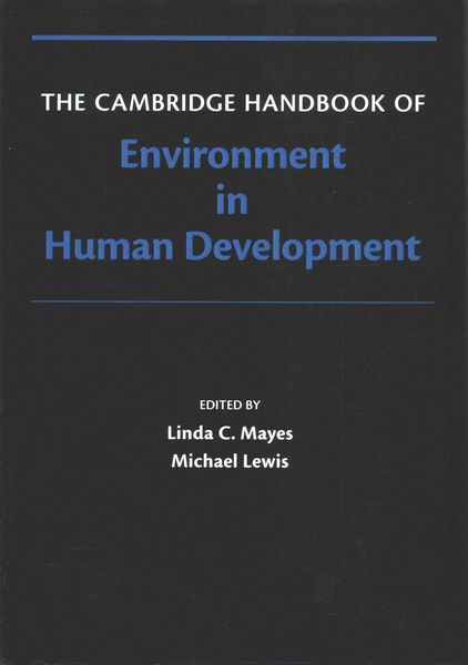 Produktbild: The Cambridge Handbook of Environment in Human Development
