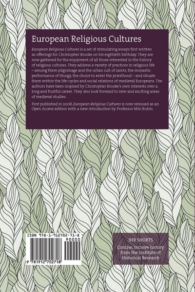 Produktbild: European Religious Cultures
