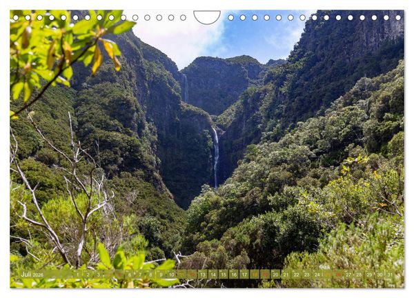 Produktbild: Faszination Madeira (Wandkalender 2026 DIN A4 quer), CALVENDO Monatskalender