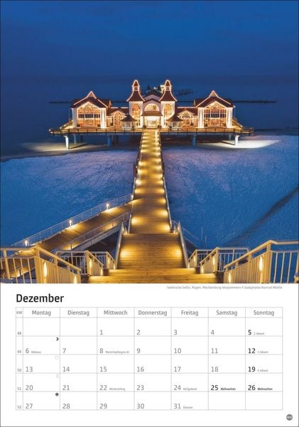 Produktbild: Deutschlands K&uuml;sten Kalender 2027