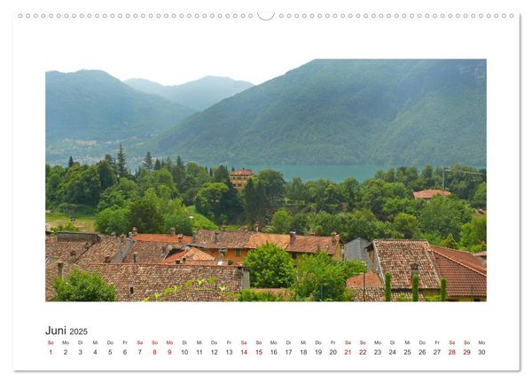 Produktbild: Valsolda. Malerische D&ouml;rfer am Luganer See (Wandkalender 2025 DIN A2 quer), CALVENDO Monatskalender