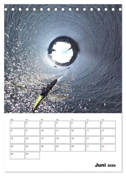 Produktbild: The tiny world of HAMBURG (Tischkalender 2026 DIN A5 hoch), CALVENDO Monatskalender