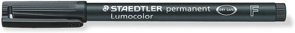 Produktbild: STAEDTLER Permanent Marker Lumocolor schwarz 4er Set