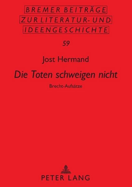 Produktbild: &laquo;Die Toten schweigen nicht&raquo;