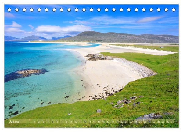 Produktbild: Von den Highlands zu den Hebriden (Tischkalender 2026 DIN A5 quer), CALVENDO Monatskalender