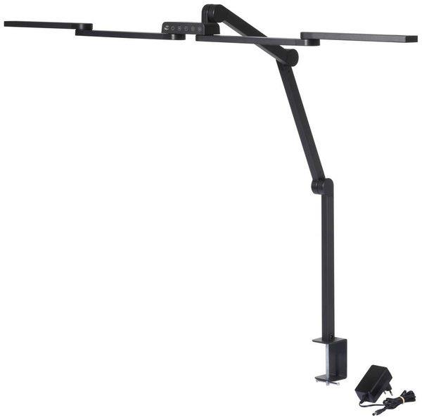 Produktbild: Renkforce RF-6332582 LED-Klemmleuchte LED Schwarz