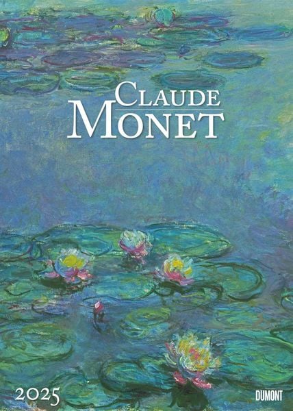 Claude Monet 2025 - Kunst-Kalender - Poster-Kalender - 50x70