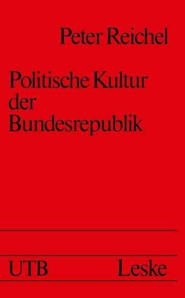 Produktbild: Politische Kultur der Bundesrepublik