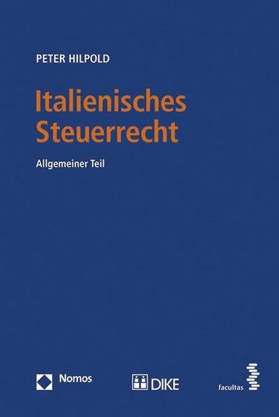 Produktbild: Hilpold, P: Italienisches Steuerrecht