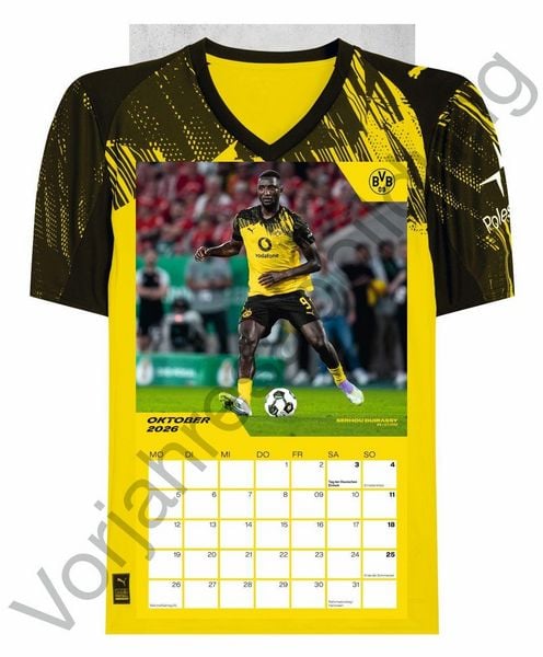 Produktbild: BVB Trikotkalender 2027
