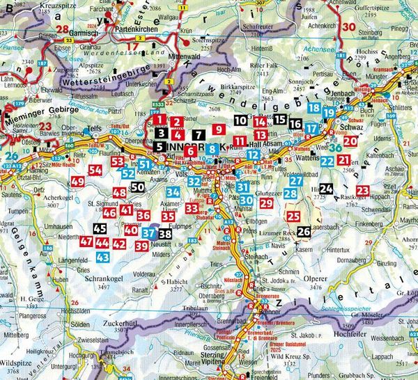 Produktbild: ROTHER Wanderf&uuml;hrer Rund um Innsbruck. 54 Touren im Karwendel, in den Tuxer Alpen und im Sellrain