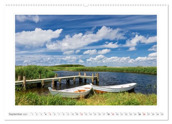 Produktbild: J&uuml;tland. Die Westk&uuml;ste zwischen Ringk&oslash;bing und Ribe (hochwertiger Premium Wandkalender 2027 DIN A2 quer), Kunstdruck in Hochglanz