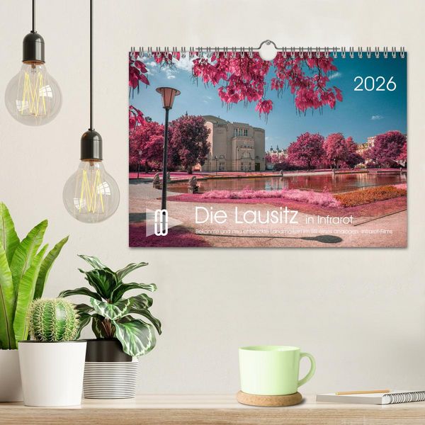 Produktbild: Die Lausitz durch den Infrarotfilter (Wandkalender 2026 DIN A4 quer), CALVENDO Monatskalender