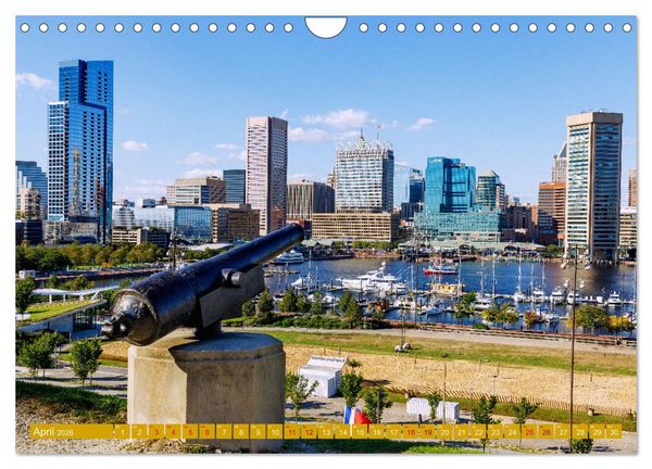 Produktbild: Baltimore. Maritimer Charme an der Ostk&uuml;ste der USA (Wandkalender 2026 DIN A4 quer), CALVENDO Monatskalender