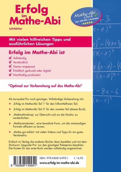 Produktbild: Erfolg im Mathe-Abi 2027 Hessen Leistungskurs Pr&uuml;fungsteil 2: Wissenschaftlicher Taschenrechner