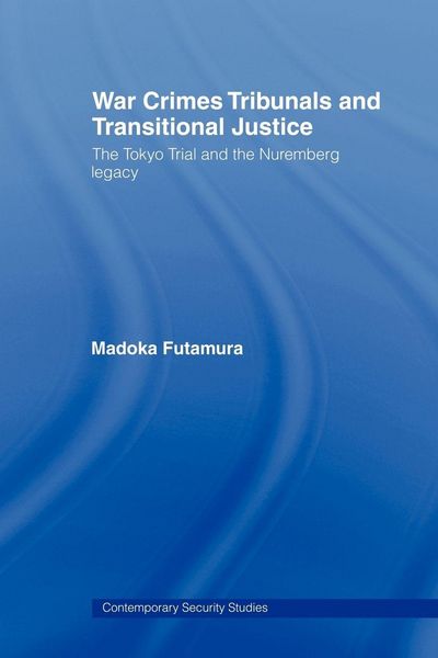 Produktbild: War Crimes Tribunals and Transitional Justice