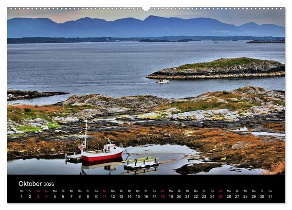 Produktbild: Atemberaubendes Norwegen (hochwertiger Premium Wandkalender 2026 DIN A2 quer), Kunstdruck in Hochglanz