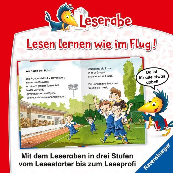 Leserabe 1. Lesestufe - Fußballgeschichten