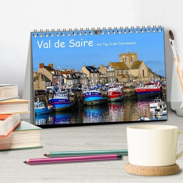 Produktbild: Val de Saire - ein Tag in der Normandie (Tischkalender 2026 DIN A5 quer), CALVENDO Monatskalender