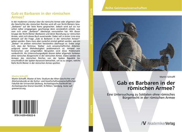 Produktbild: Gab es Barbaren in der r&ouml;mischen Armee?