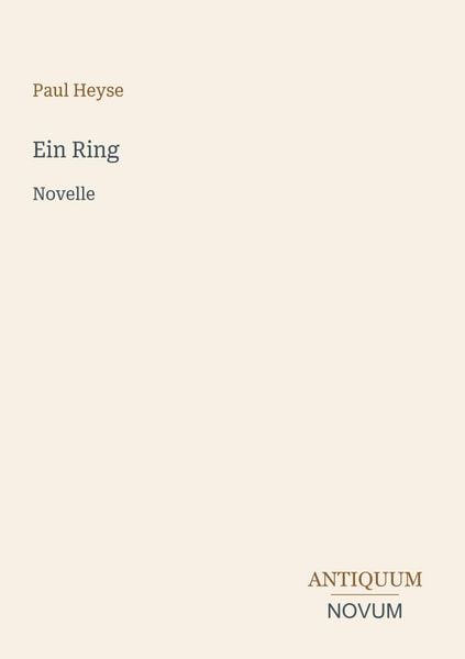 Produktbild: Ein Ring