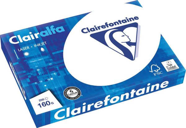 Produktbild: Kopierpap.A3 160g Clairalfa