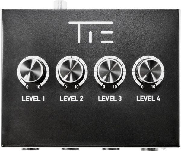 Produktbild: Tie Studio 4 Kanal Kopfh&ouml;rerverst&auml;rker Schwarz